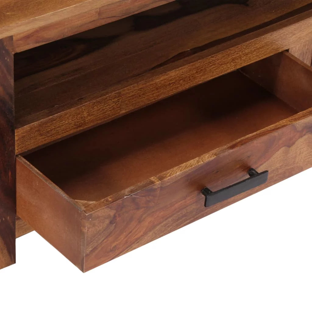 Solid Sheesham Wood TV Cabinet Z74871