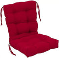 18" x 38" Twill Tufted Chair Cushion M676589