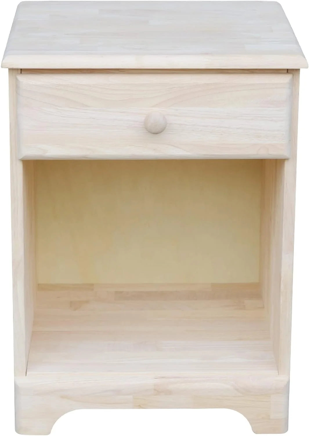 Night Stand with One Drawer Unfinished A94206