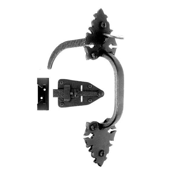 Black Iron Rim Latch X39335