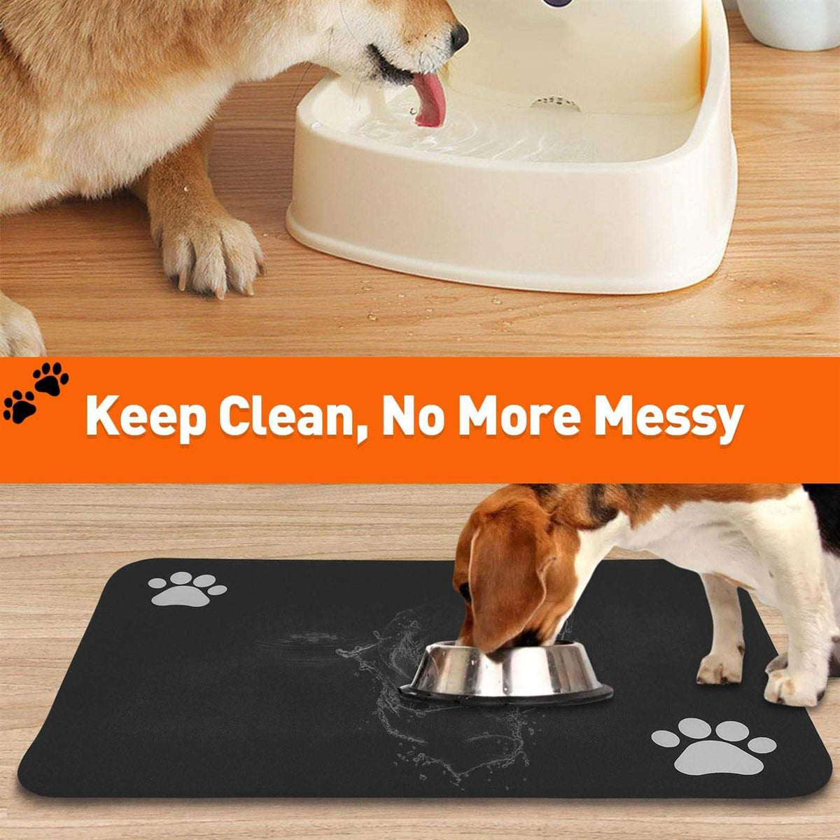 16 x 24 Inch Pet Feeding Mat I110591