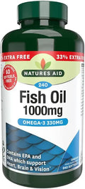 Fish Oil 1000mg 240 Softgels L998483
