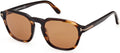 Havana Brown Round Sunglasses I583