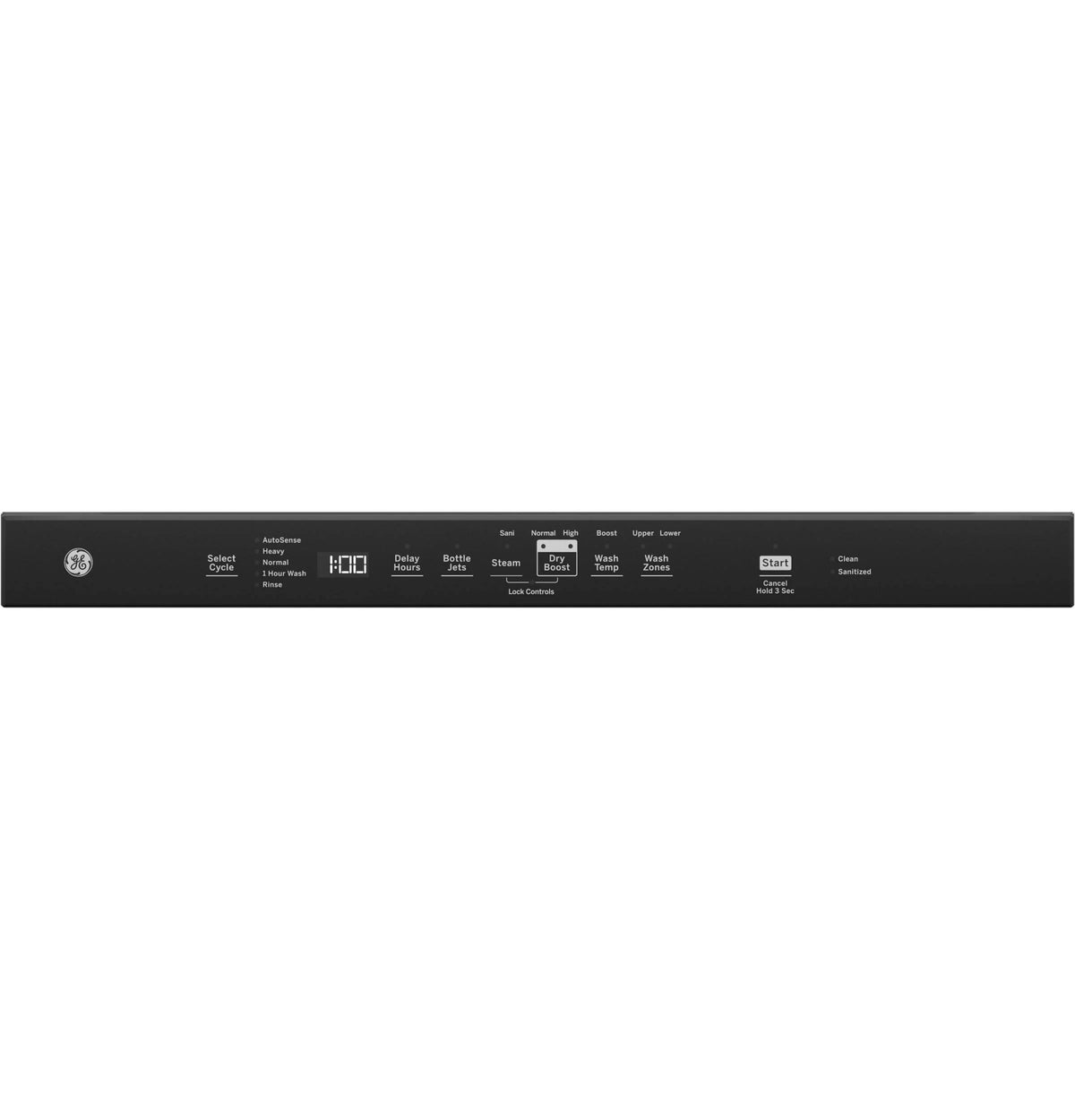 Top Control Plastic Interior Dishwasher B208