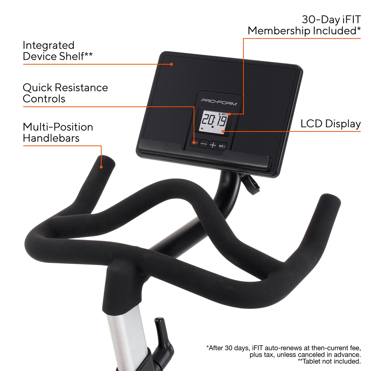 Exercise Bike with Dumbbell Set F2010
