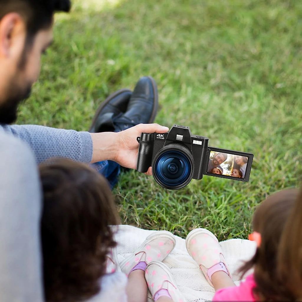 4K Ultra HD 48MP Digital Camera with Wide Angle Lens S8749