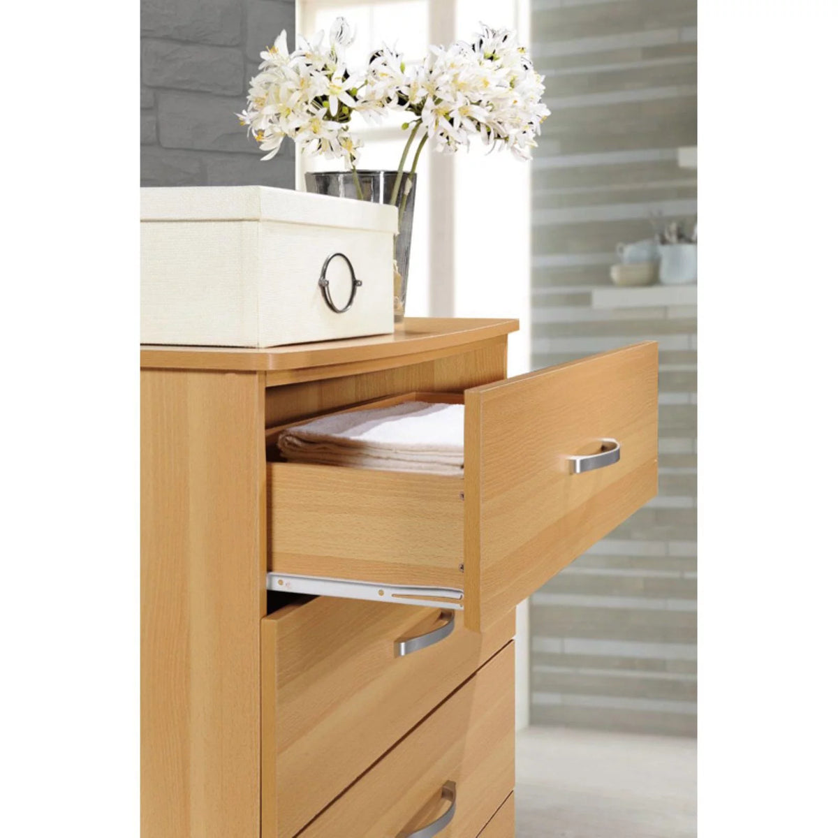5 Drawer Cherry Chest T12552