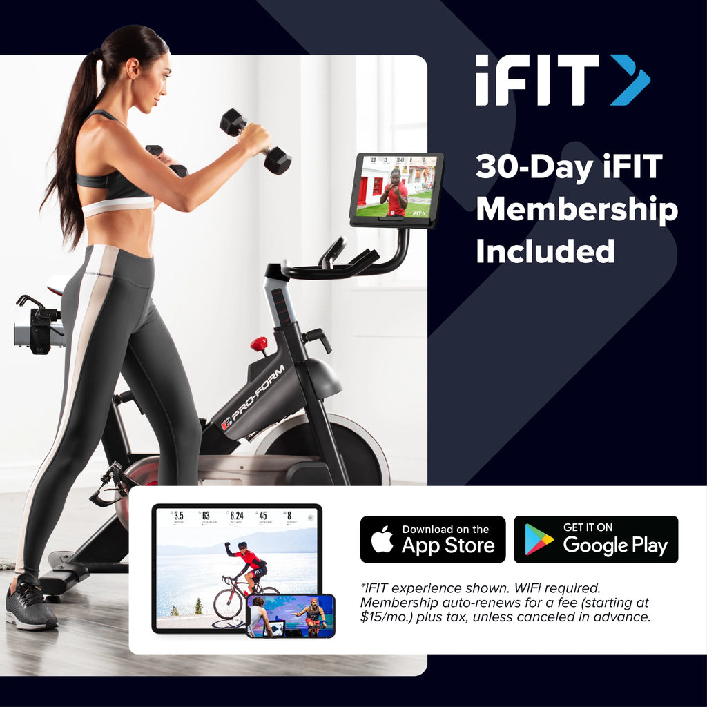 Exercise Bike with Dumbbell Set F2010