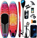 10ft Inflatable Stand up Paddle Board with Backpack Q911