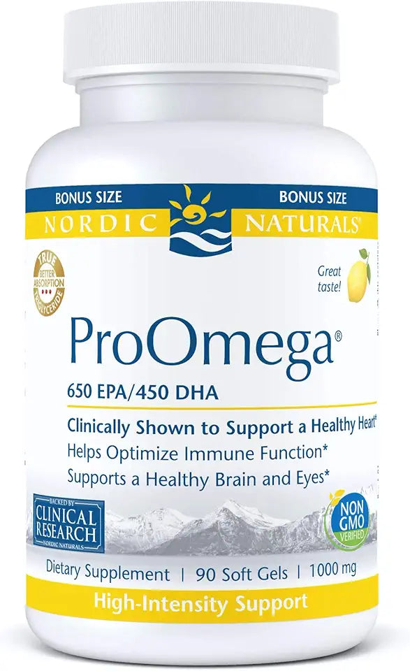 90 Soft Gels 1280 mg Omega-3 Fish Oil K131