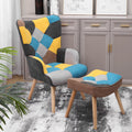 Accent Chair with Ottoman L66393