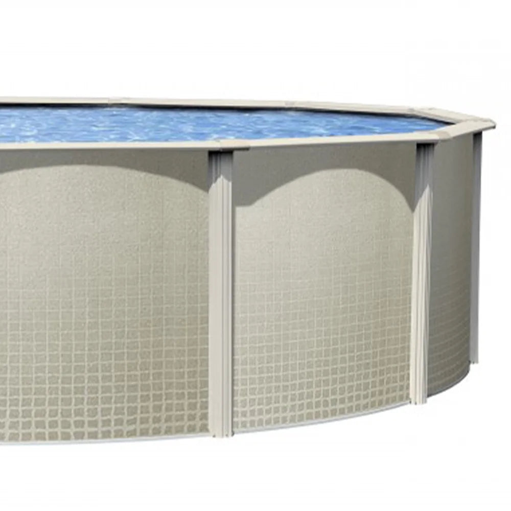 15' x 30' Oval 48 Wall Swimming Pool Kit with Liner Z998779