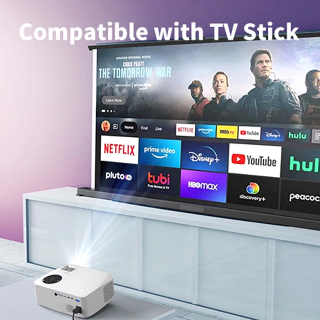 Full HD 1080P 4K Movie Projector 5G WiFi Bluetooth M61789
