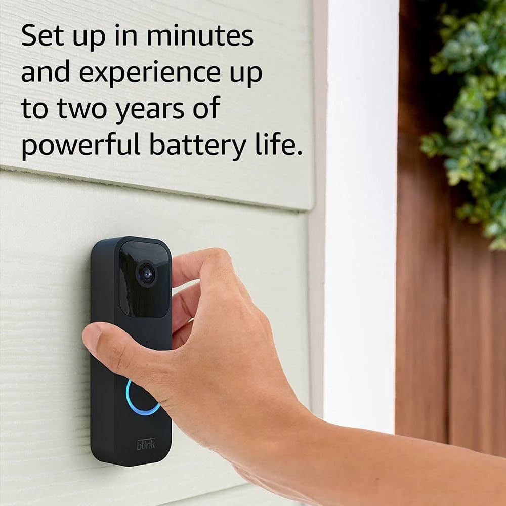 Black Video Doorbell Q305