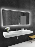 70 x 32 Rectangle Dual Lighted Mirror 6000K D6370