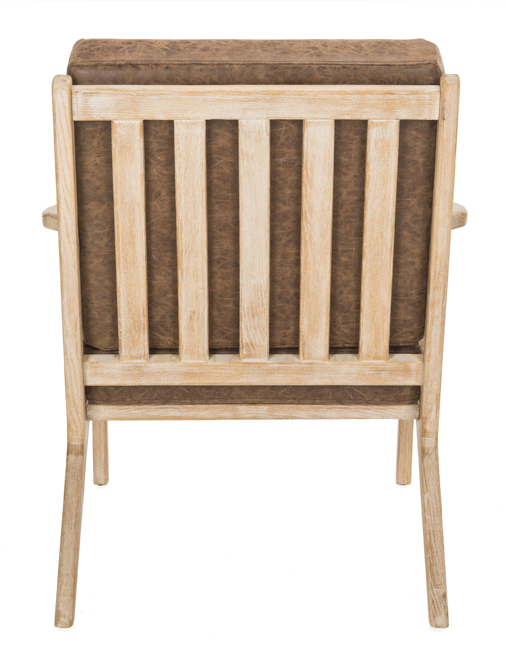 Light Brown Accent Chair with Removable Cushion O574