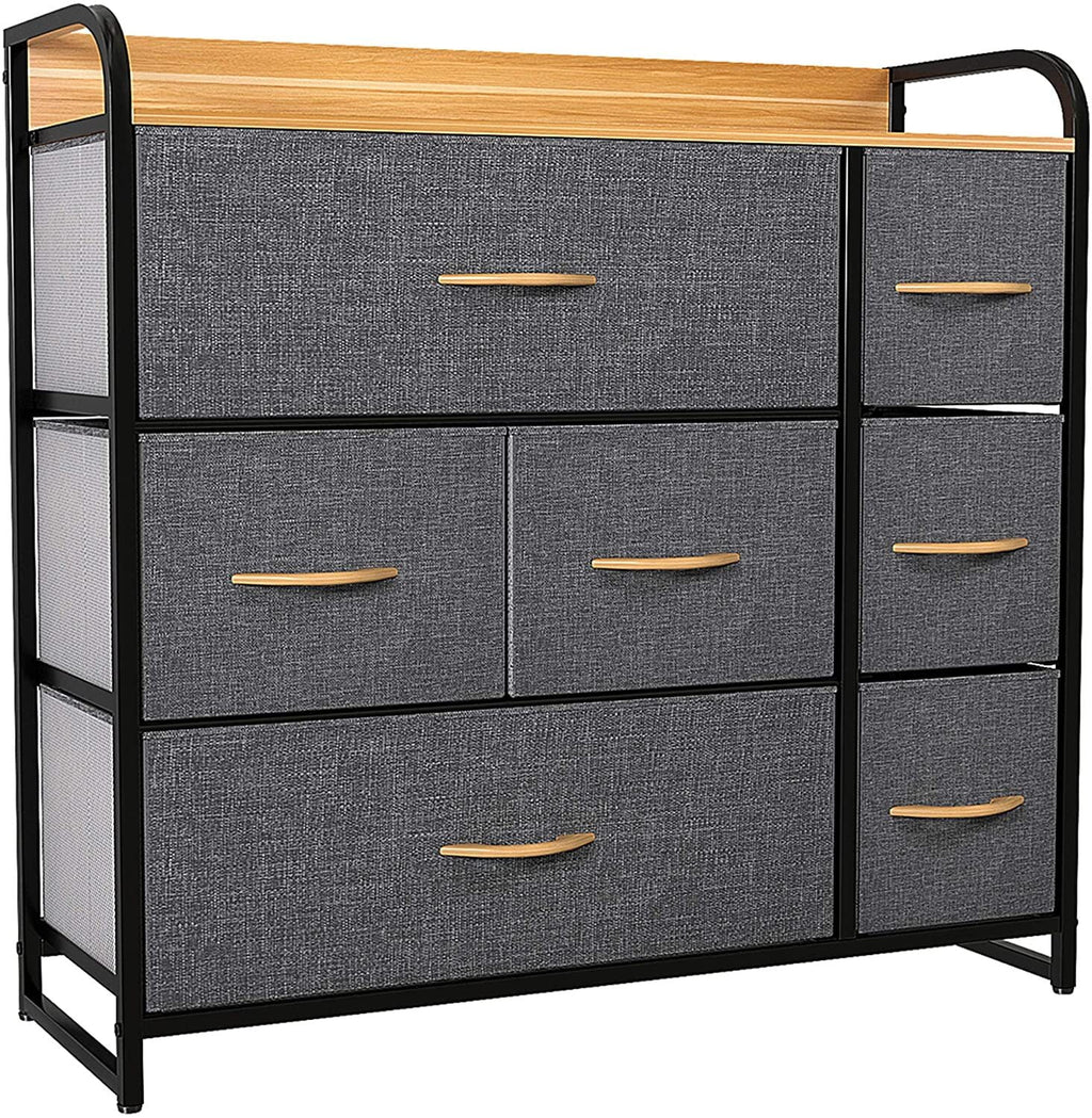 7 Drawer Fabric Storage Dresser E661593