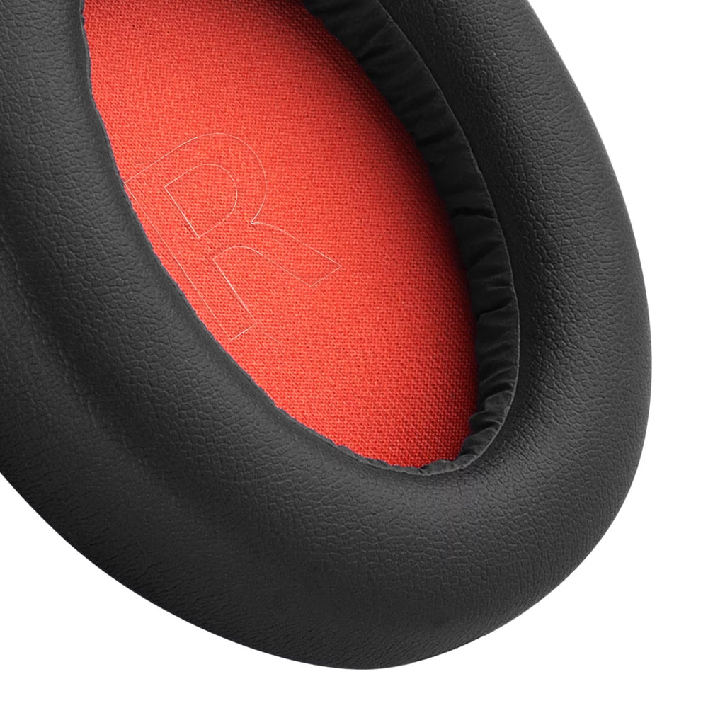 Replacement Ear Pads for Headphones (Black / Red) Q781598