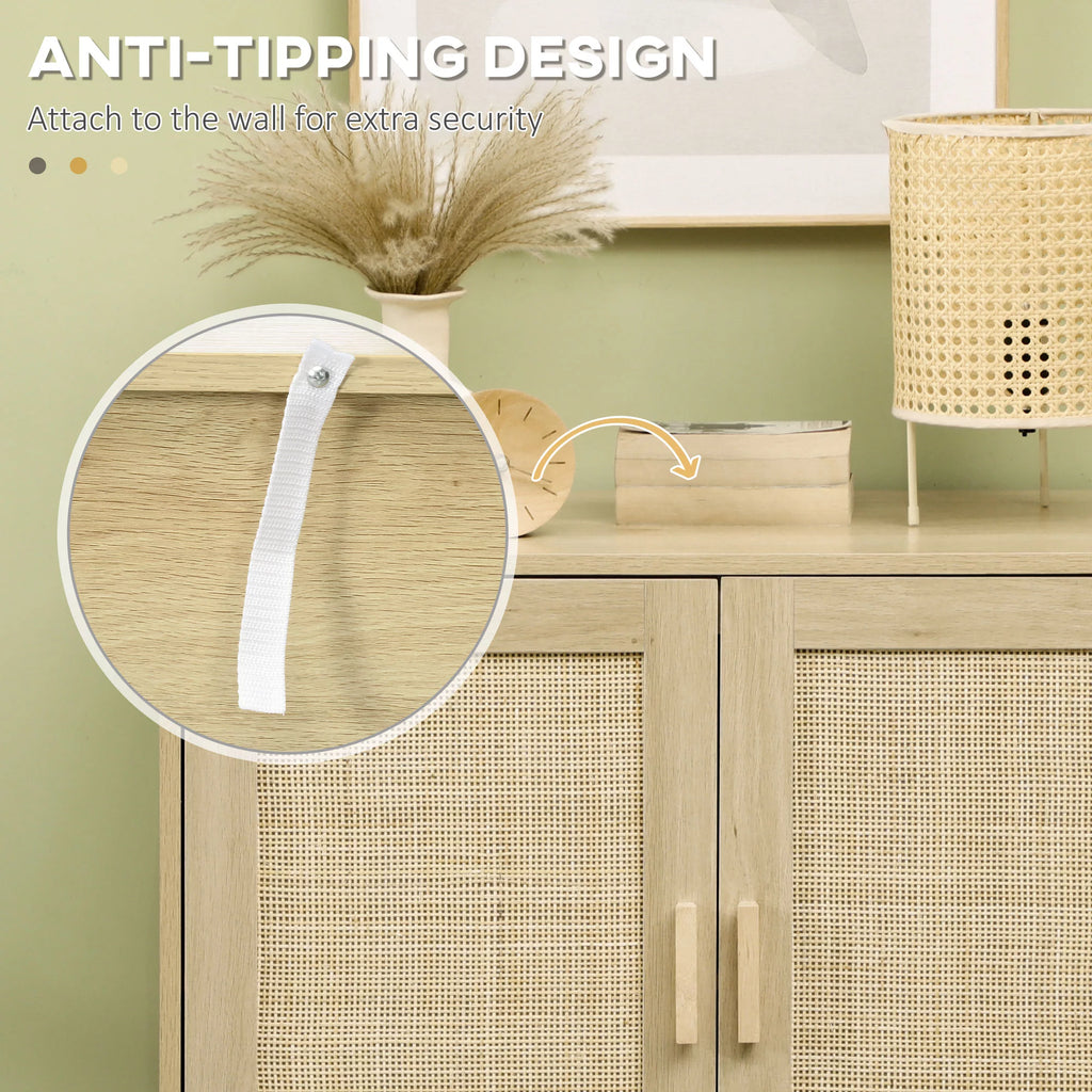 Natural Rattan Storage Sideboard N994347