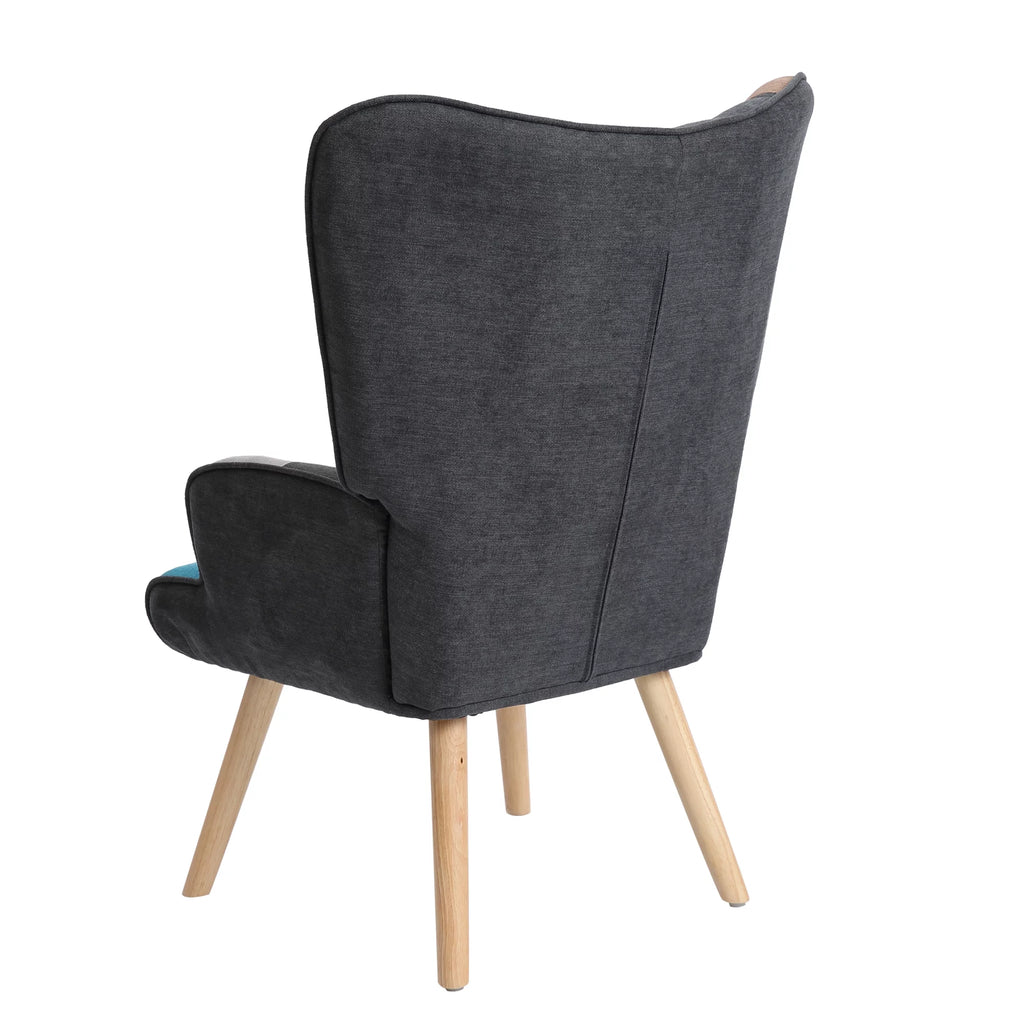 Accent Chair with Ottoman L66393