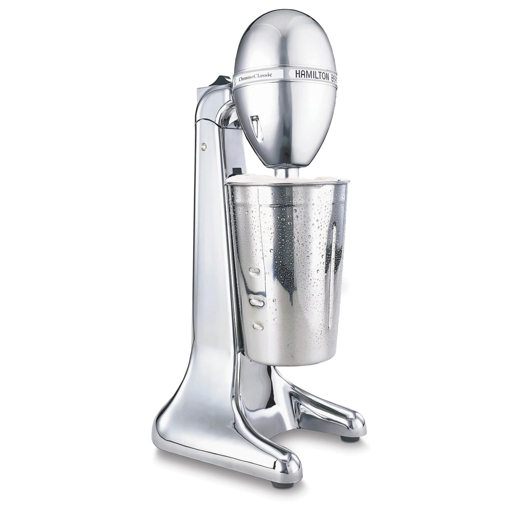 Chrome Drink Mixer and Milk Shake Maker, 2 Speeds, 28 oz Stainless Steel Cup K428