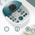 Foot Spa Bath Massager with Heat, Bubbles, Vibration, 16 Detachable Massage Rollers K13075