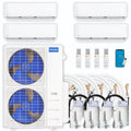 51,000 BTU 4 Zone Ductless Air Conditioner and Heat Pump O6052