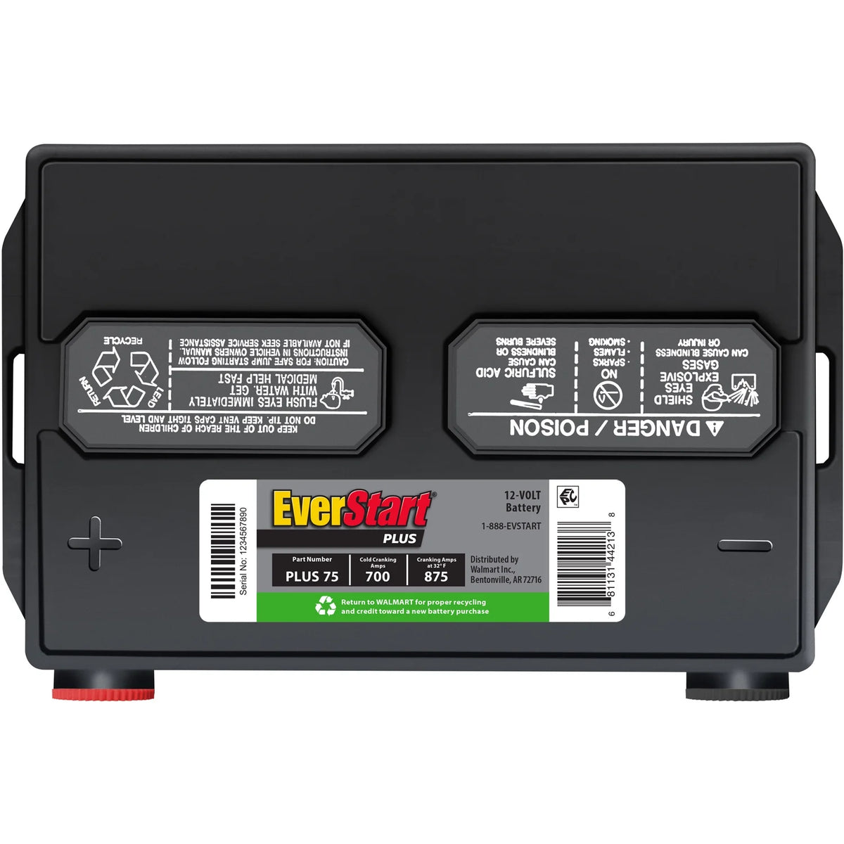Lead Acid Automotive Battery Group Size 75 12 Volt 700 CCA K83003