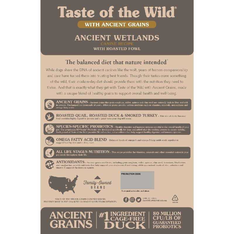 Ancient Grains Dry Dog Food G574403
