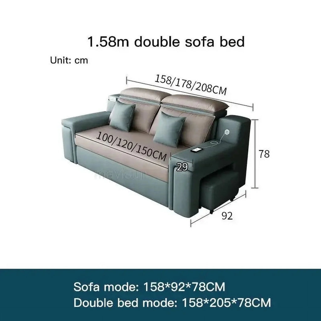Multifunctional Technology Cloth Sofa Bed H477346