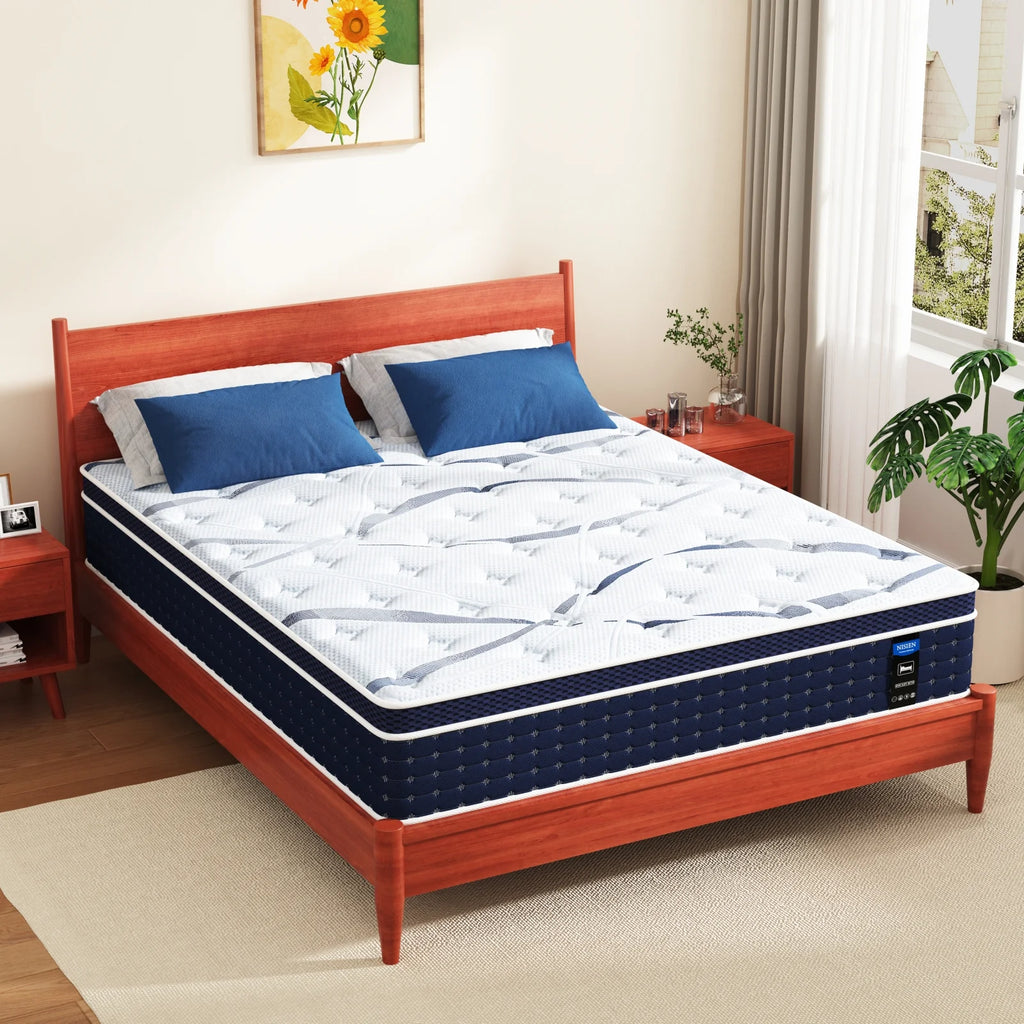 King 12 Inch Hybrid Gel Foam Innerspring Mattress Z54304