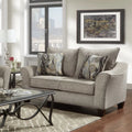 Fabric Pillowback Loveseat D84230