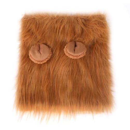 Brown Dog Wig with Ears G625914