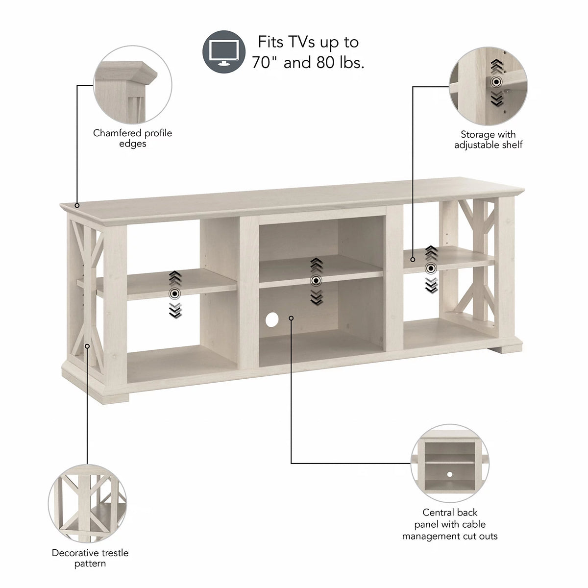 70 Inch TV Stand J249