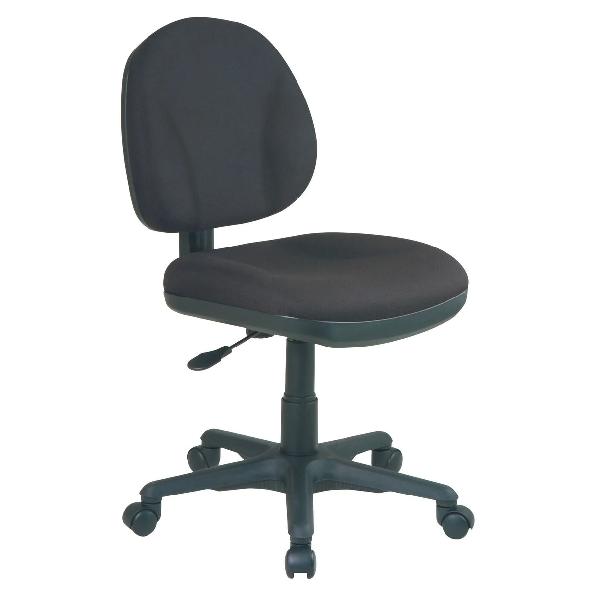 Burgundy Task Chair without Arms W763