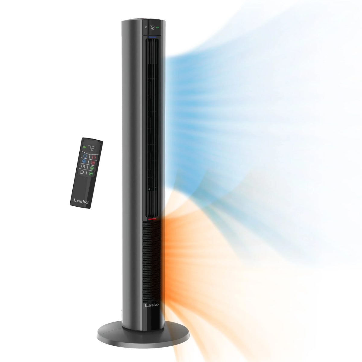 1500W Tower Fan & Space Heater with Timer and Remote Y4625