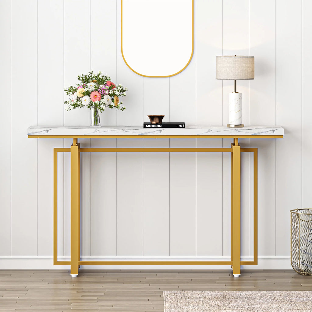 White Gold Square Side Table I1584