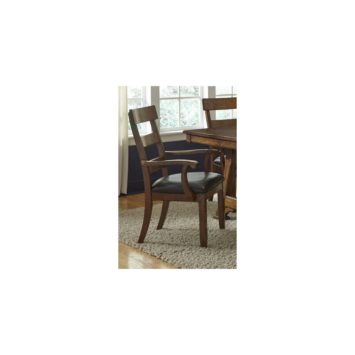 Ladderback Arm Chair 2 Pack C3098