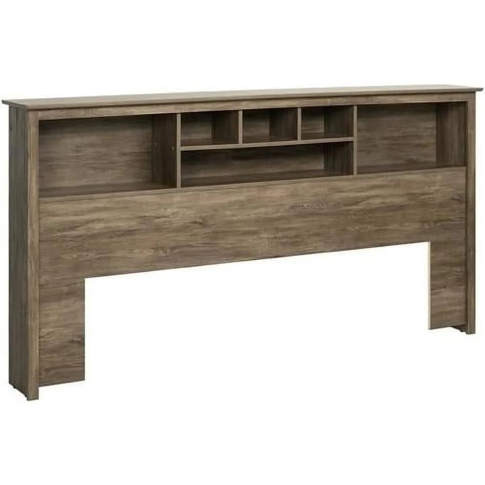 King Engineered Wood Bookcase Headboard S242784