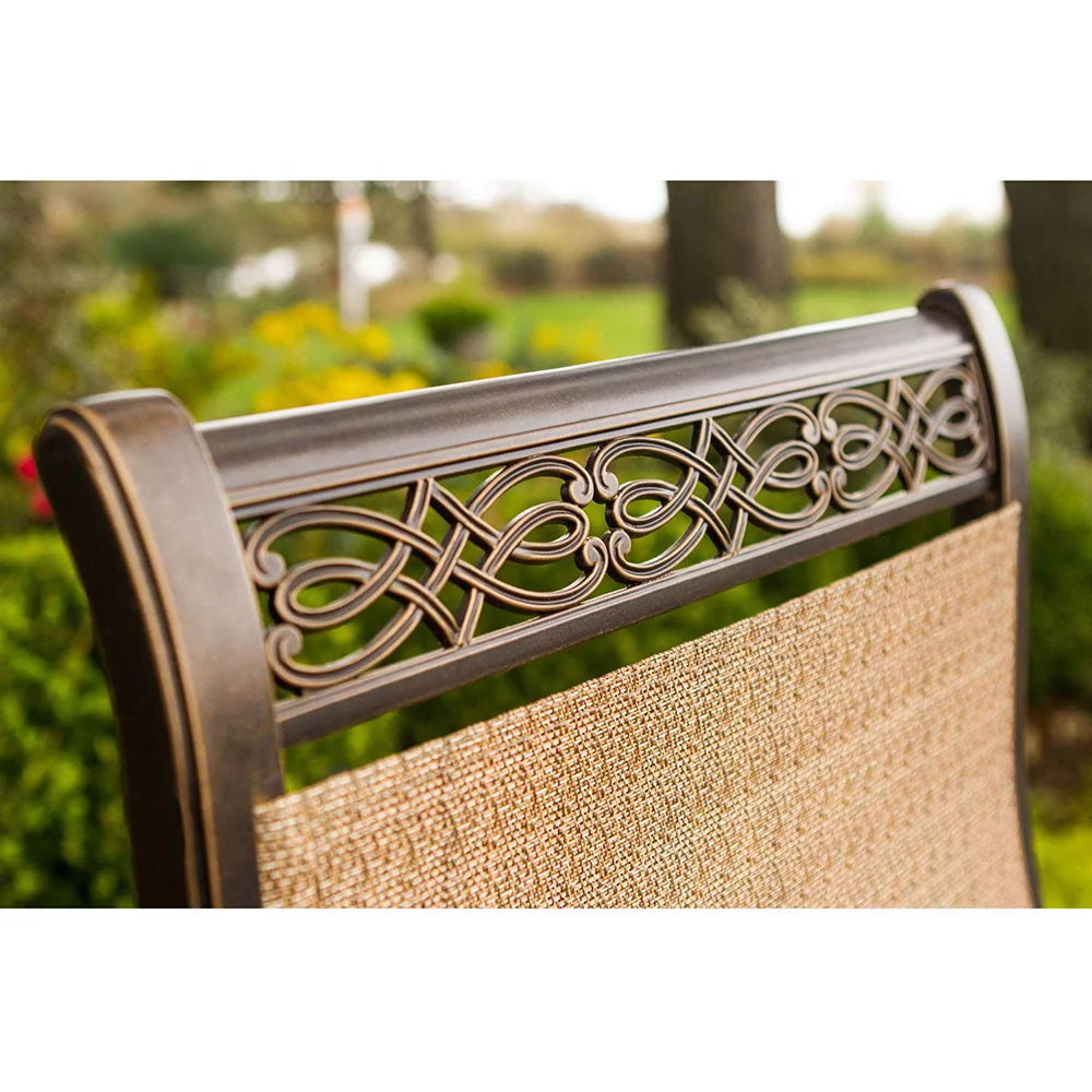 9-Piece Aluminum Outdoor Dining Set with Square Table K475905