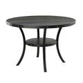 Round Melamine Wood Dining Table Y66615
