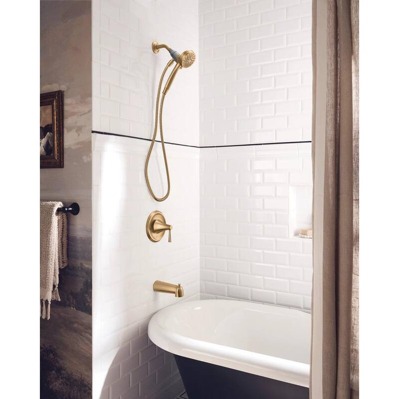 Bronzed Gold 6-Spray Tub and Shower Faucet C2283