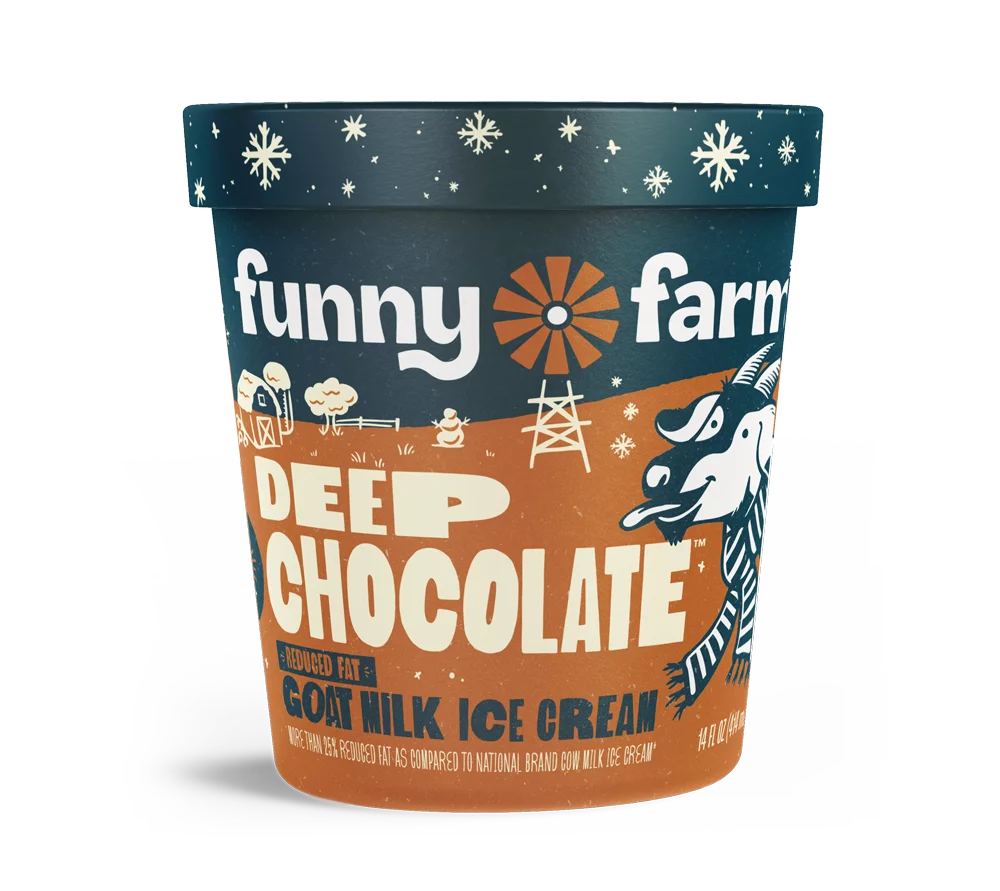 14 oz. Deep Chocolate Ice Cream 8 pack C4515
