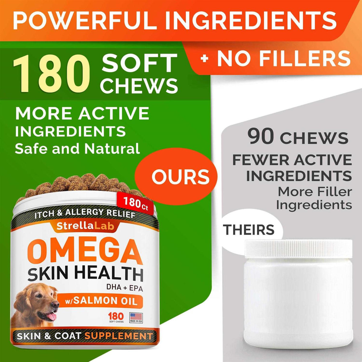 Fish Oil Omega 3 Treats for Dogs J852