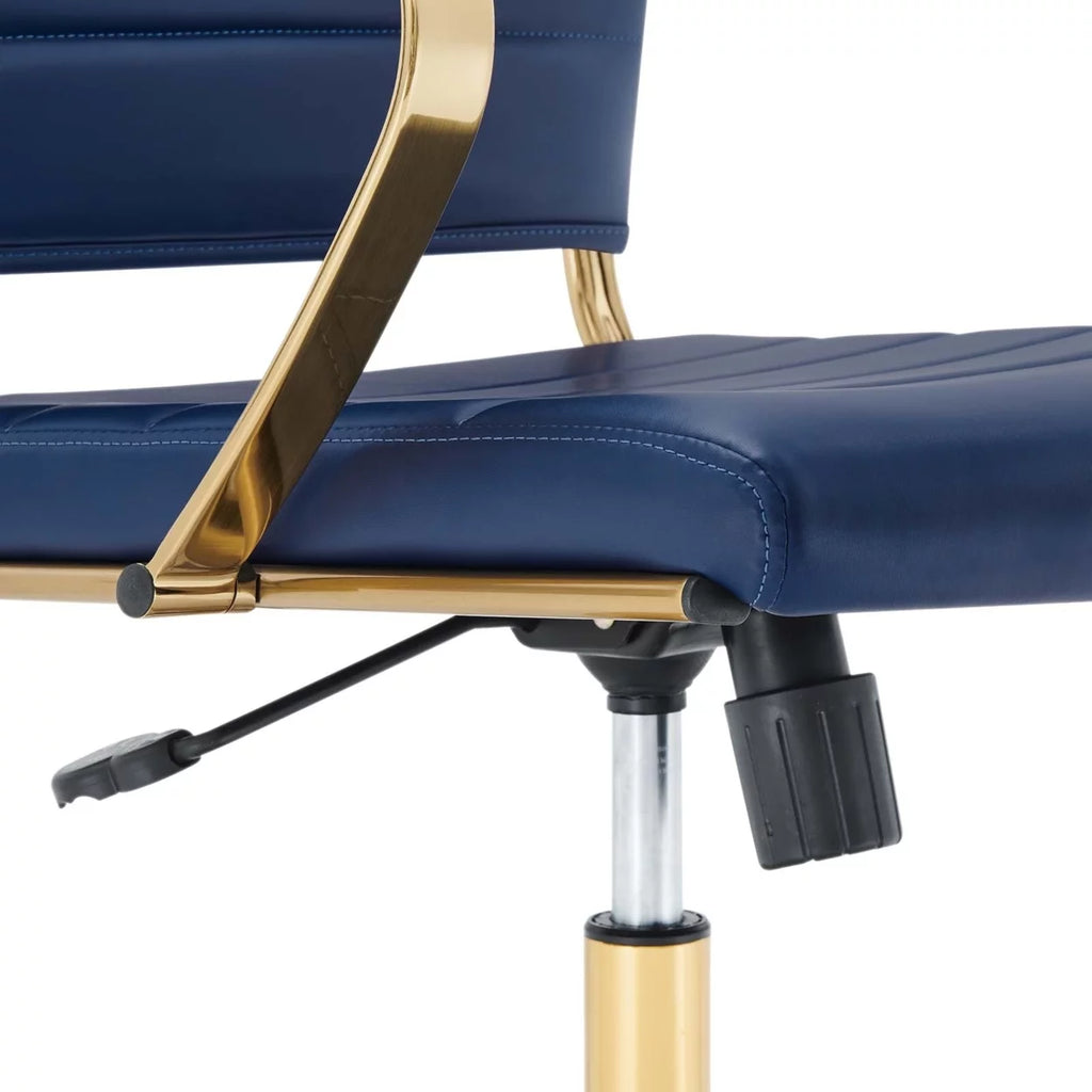 Gold Stainless Steel Highback Office Chair P58287