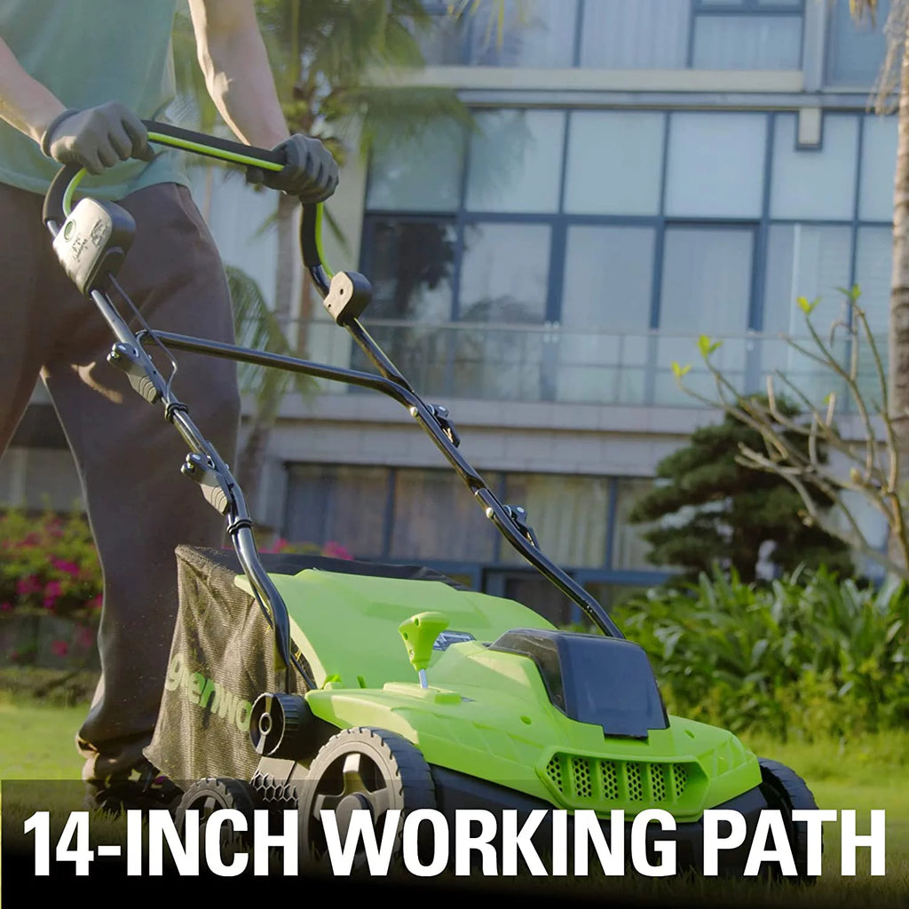 40V 2-In-1 Dethatcher Scarifier with 5Ah Battery and Charger J451