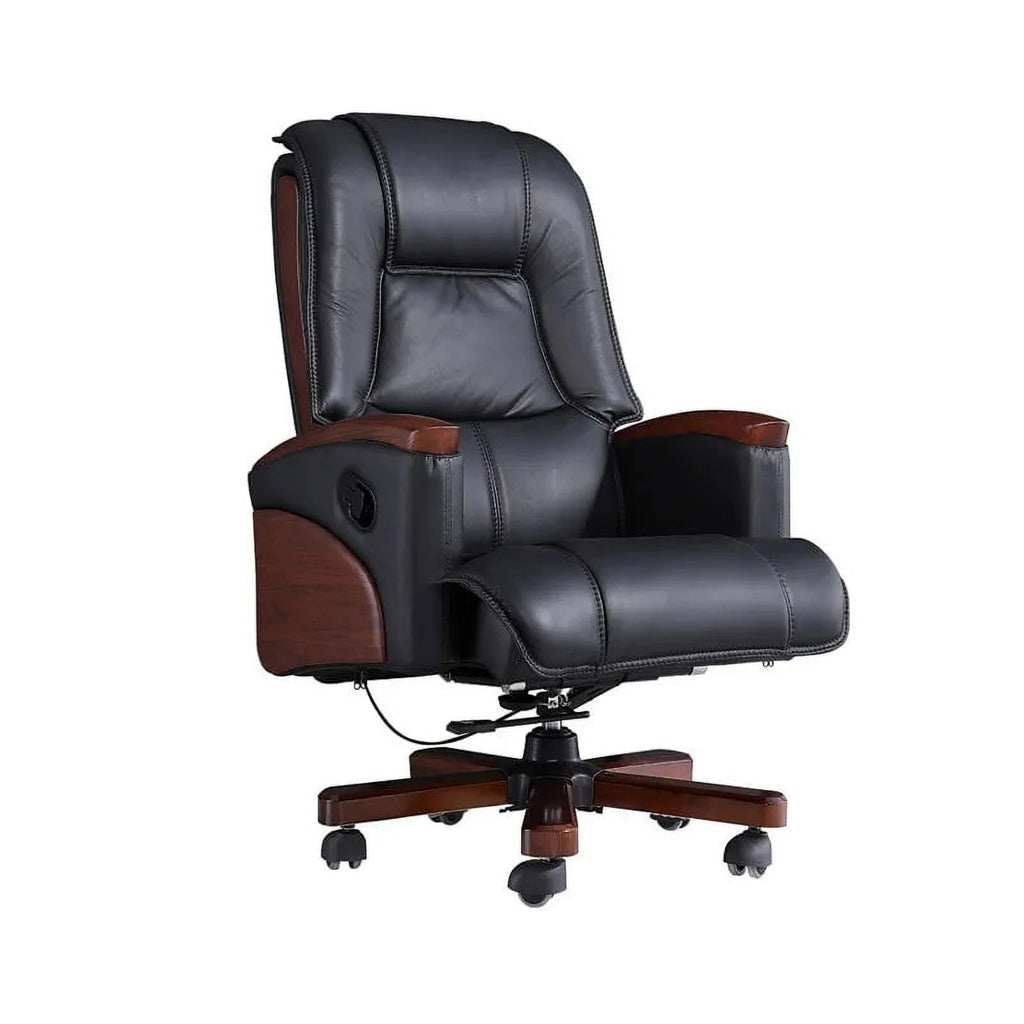 Swivel Ergonomic Leather Office Chair V9369