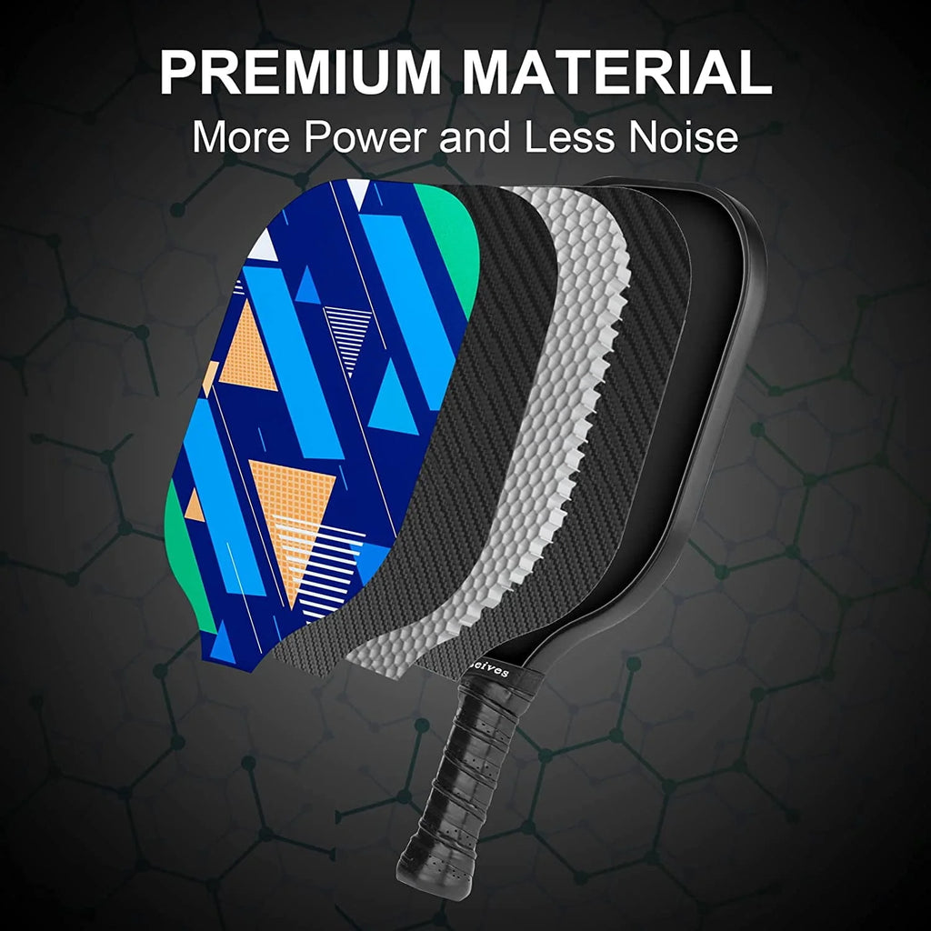 Carbon Fiber Graphite Pickleball Paddles F8805