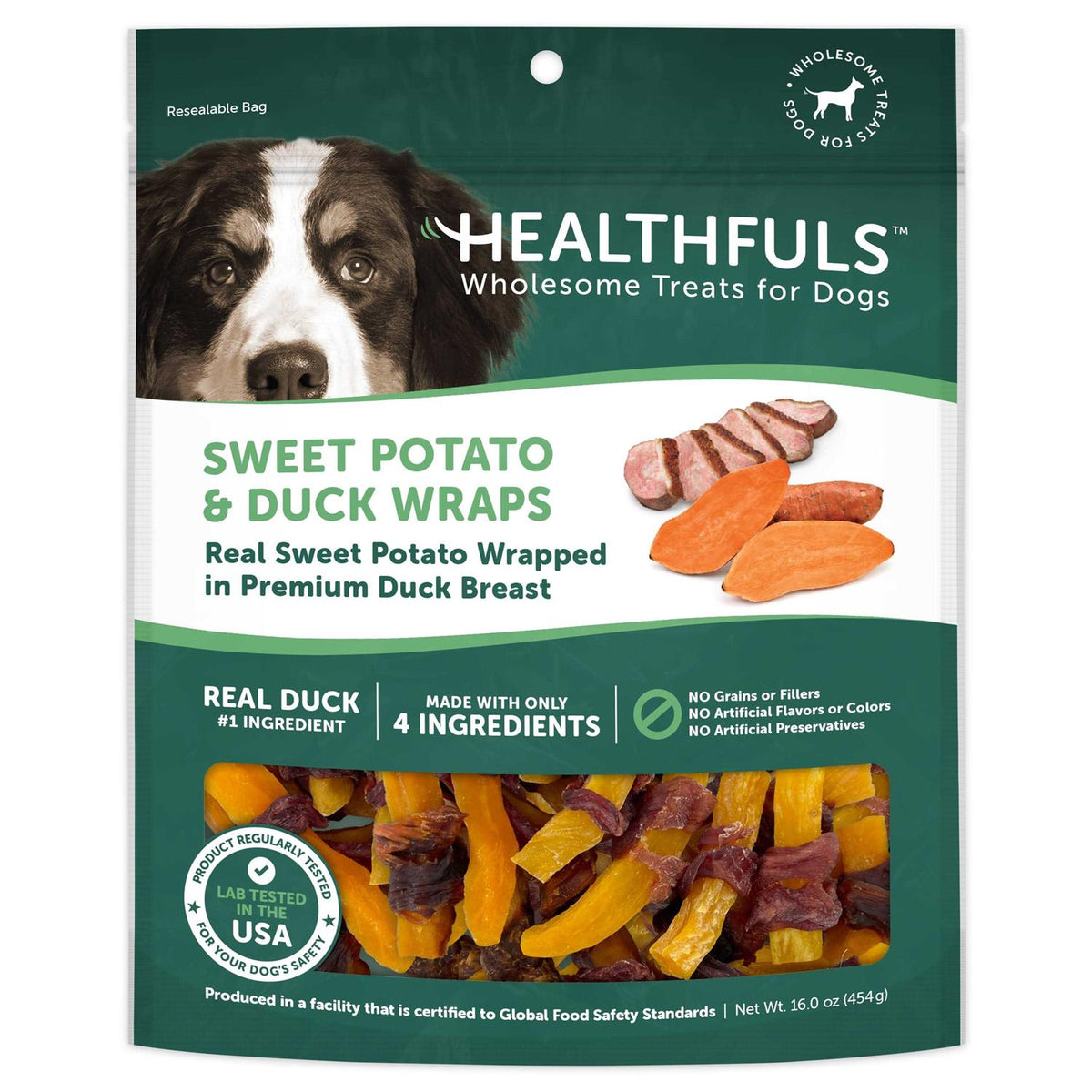 Duck & Sweet Potato Treats 16 oz H419