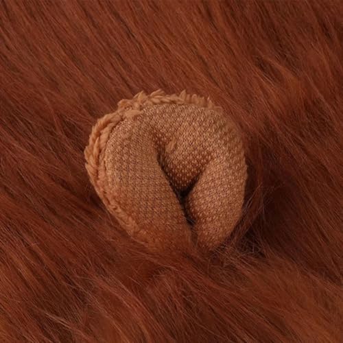 Brown Dog Wig with Ears G625914